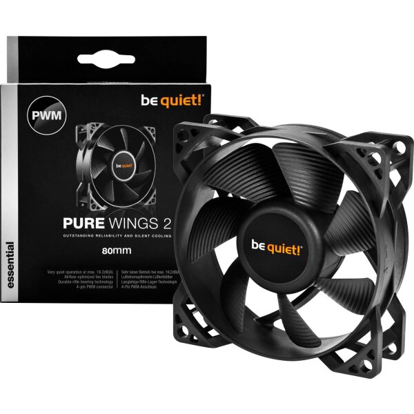 be quiet! Pure Wings 2 PWM 80x80x25