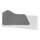 DIGITUS Schreibtischunterlage/Mauspad(90x43 cm),dunkel-grau