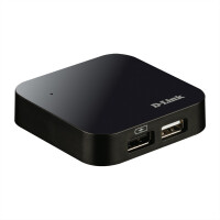 D-LINK  4xUSB2.0 4port USBHub 480Mbps PC MAC