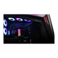 GIGABYTE AORUS WATERFORCE X 240 All-in-one Liquid Cooler with Circular LCD Display RGB Fusion 2.0 Tr