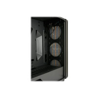 LC-POWER Gaming 800B Interlayer X - Tower - ATX - ohne Netzteil - Schwarz - USB/Audio