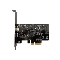 LC-POWER PCI-C-USB32-2x2 Gehäuse PCI-Karte f.eine externe NVMe-M.2SSD (LC-PCI-C-USB32-2X2)