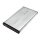 LOGILINK 6.3cm (2,5") ohne PSU USB 3.0/SATA silber ALU