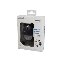 LOGILINK Maus optisch 3D USB-C 3 Tasten 3200 dpi 2.4