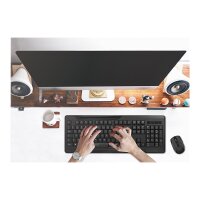 LOGILINK Tastatur & Maus ComboSet 2.4GHz, 1000DPI Maus schw.