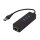 LOGILINK USB 3.0 3-Port Hub LogiLink mit Gigabit Adapter