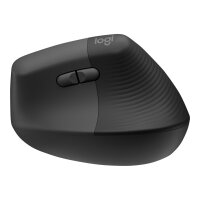 LOGITECH Lift Ergonomic Wireless Mouse black retail