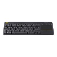 LOGITECH Wireless Keyboard K400 Touch Plus Black (DE)