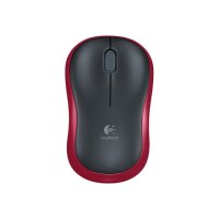 LOGITECH Wireless Mouse M185 red