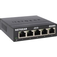 NETGEAR Switch / 5-Port Gigabit unmanaged Switch für...