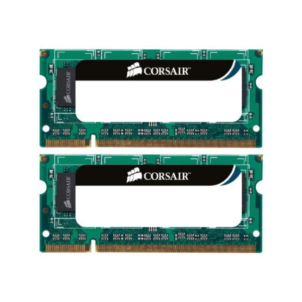 SODDR3 8GB Kit (2x4GB) PC3-10600 CL9 Corsair ValueSelect