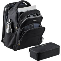 STARTECH.COM 15.6" Laptop Backpack with Removable Accessory Organizer Case, Business Travel Backpack