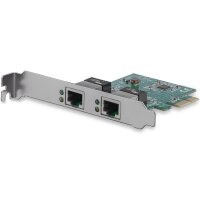 STARTECH.COM 2 Port Low Profile PCI Express Gigabit Ethernet Netzwerkkarte - PCIe Server Adapter