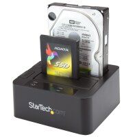 STARTECH.COM 2-fach USB 3.0/eSATA Festplatten Dockingstation mit UASP für 6,35/8,89cm 2,5/3,5zoll SS