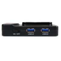STARTECH.COM 6 Port USB 3.0 / 2.0 Hub mit 2A Ladeanschluss - 2x USB 3.0 SuperSpeed und 4x USB 2.0 Co
