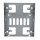 STARTECH.COM Dual 2,5 Zoll SATA Festplatten auf 3,5 Zoll Einbauschacht Halterung - 2,5 Zoll auf 3,5