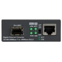 STARTECH.COM Gigabit Ethernet Glasfaser Medienkonverter...