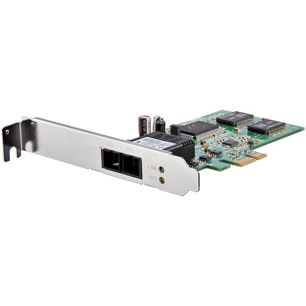 STARTECH.COM LWL / Glasfaser PCI Express Gigabit Netzwerkkarte - SC Fibre Channel Multimode NIC - 55