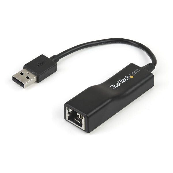 STARTECH.COM USB 2.0 RJ45 Fast Ethernet Adapter - Lan Nic USB Netzwerkadapter - USB 2.0 10/100 Mbit