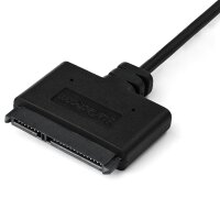 STARTECH.COM USB 3.1 (10 Gbit/s) Adapterkabel mit USB-C für 6,35cm 2,5zoll SATA Laufwerke - SATA I/I