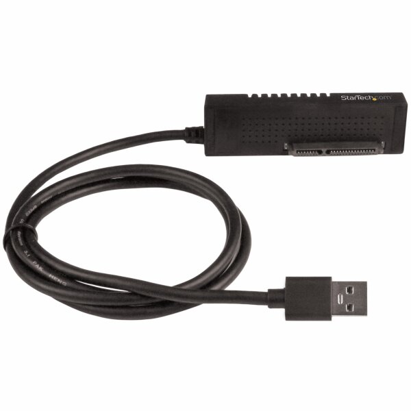 STARTECH.COM USB 3.1 10Gbit/s Adapter Kabel für 6,4cm 2,5Zoll und 8,9cm 3,5Zoll SATA SSD/HDD Laufwer