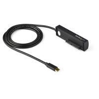 STARTECH.COM USB-C auf SATA Adapter Kabel - für 6,35/8,89cm 2,5/3,5zoll SATA SSD/HDD Laufwerke 10Gbi