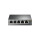 TP-LINK 5-Port 10/100 Mbps Desktop Switch with 4-Port PoE 58 W PoE Power, Desktop Steel Case