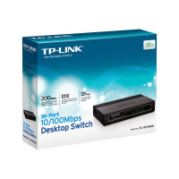TP-LINK 16-Port 10/100 Mbps Desktop Switch Plastic Case
