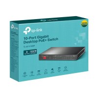 TP-LINK 10-Port Gigabit Desktop Switch with 8-Port PoE+