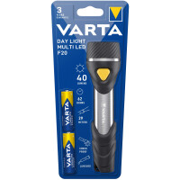 VARTA Day Light Multi LED F20 Taschenlampe mit 9 x 5mm LEDs