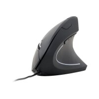 GEMBIRD MUS-ERGO-01 USB-Maus, Ergonomische Maus Optisch Ergonomisch Schwarz