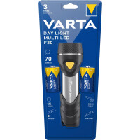 VARTA Day Light Multi LED F30 Taschenlampe mit 14 x 5mm LEDs