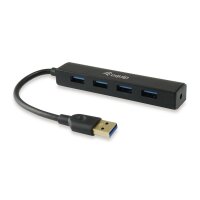 EQUIP USB-Hub 4Port USB 3.0, schwarz