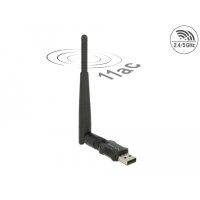DELOCK WL-Antenne Delock USB2.0 3dBi 2,4+5 GHz