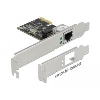 DELOCK PCIe x1 Karte 1x RJ45 RTL8111 | 89189