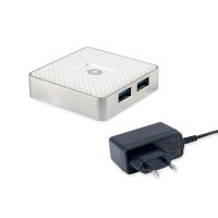 CONCEPTRONIC USB-Hub 4Port USB3.0 mit Power Adapter