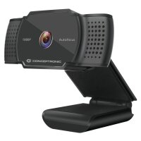 CONCEPTRONIC Webcam AMDIS 1080P HD(2K über Sof)Webcam+Micro