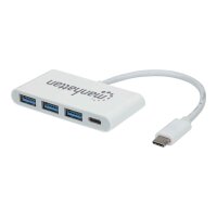 MANHATTAN USB-C 3.1 Gen 1 Type-C Hub with Power Delivery,...