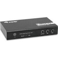 DIGITAL DATA Equip Switch 3x1 HDMI 2.0 4K/60Hz schwarz...