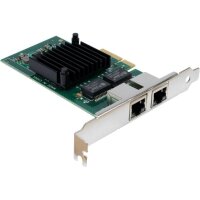 INTERTECH Gigabit PCIe Adapter Argus ST-727 x4 v2.0 Dual retail