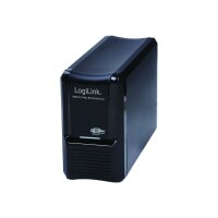 LOGILINK Festplattengehäuse USB 3.0 2-Bay RAID