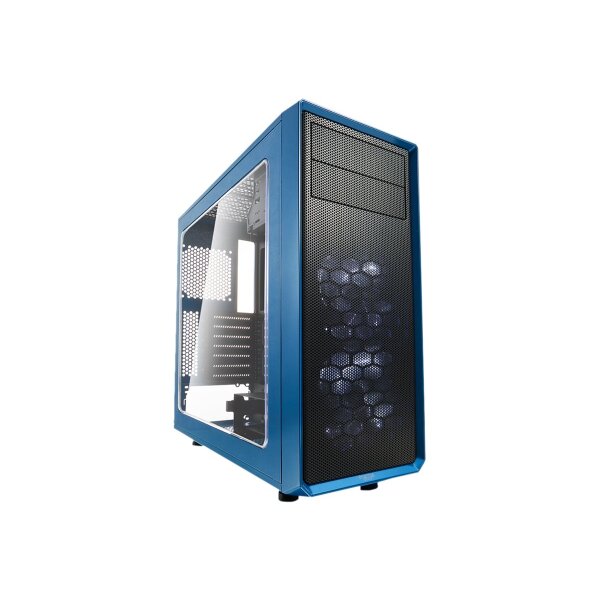 FRACTAL DESIGN Focus G ATX Gaming Gehäuse mit Seitenfenster - Blau