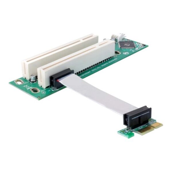 DELOCK I/O PCI-Express DELOCK 2x PCI 32Bit 5 V (Riser Karte) 0,09m