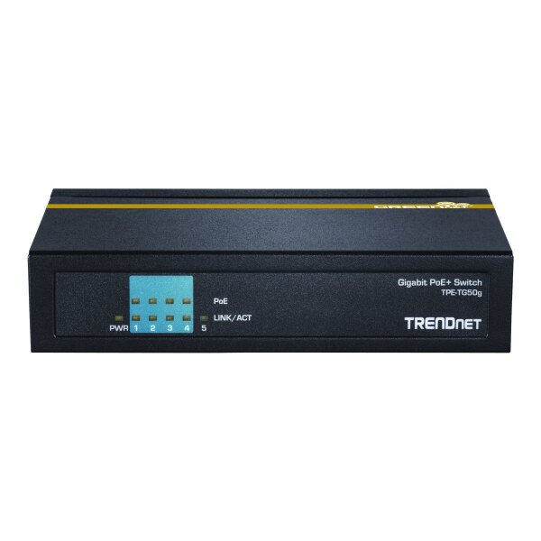 TRENDNET 5-port Gigabit PoE+ Switch