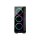 INTERTECH WIII - RGB ohne PSU frontblende aus Tempered Glass 1x USB 3.0 2x USB 2.0 3x RGB-Luefter