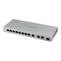ZYXEL 12-Port Smart Managed MultiGig Switch mit 8-Ports 1G, 3-Ports 1/2.5/5/10G, 1-Ports SFP+