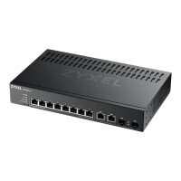 ZYXEL Switch GS2220-10 8 Port + 2x SFP/Rj45 Gigabit L2