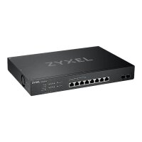 ZYXEL 10, 8-port Multi-Gigabit Smart Managed Switch with 2 SFP+ Uplink