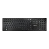 CHERRY KW 9100 SLIM - Tastatur - kabellos - 2.4 GHz, Bluetooth 4.0