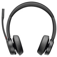 POLY BT Headset Voyager 4320 UC Stereo USB-A Teams mit Stand